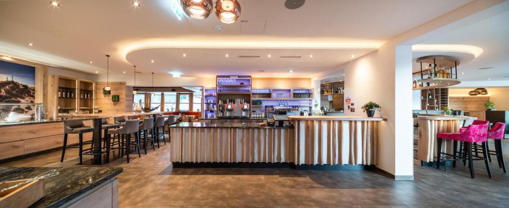 Restaurace v ubytování Ursprung Panorama Hotel Königsleiten