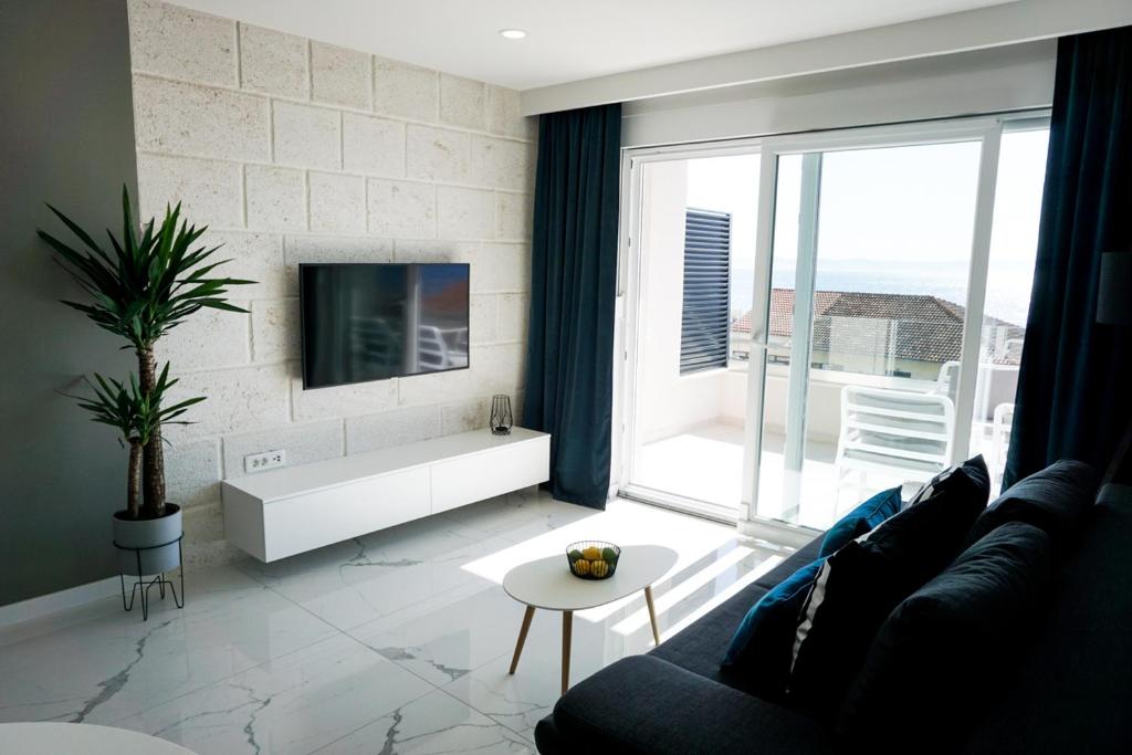 Posedenie v ubytovaní SoL Rooftop Apartments