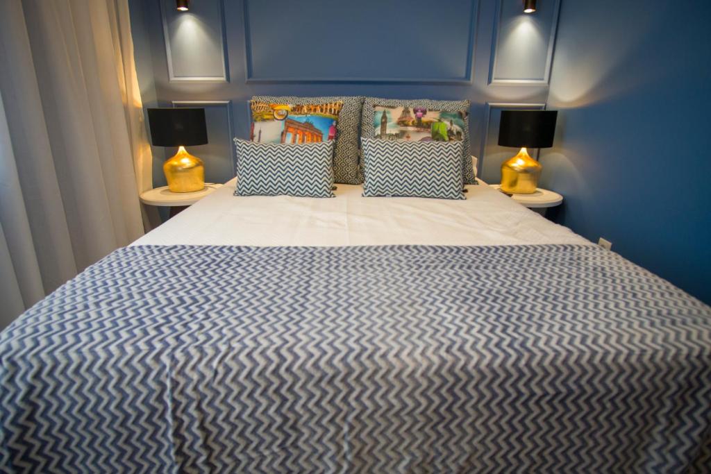 Postel nebo postele na pokoji v ubytování ZIGZAG HOSTEL