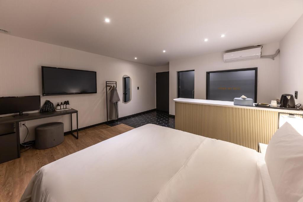 Brown Dot Hotel Seong Seo - Chambre Double De Luxe