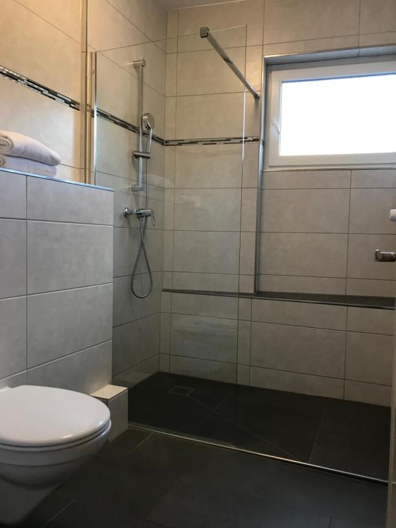 Koupelna v ubytování Hotel Drei Könige