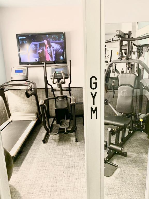 Fitness centrum a/nebo fitness zařízení v ubytování Hotel Relais Dei Papi