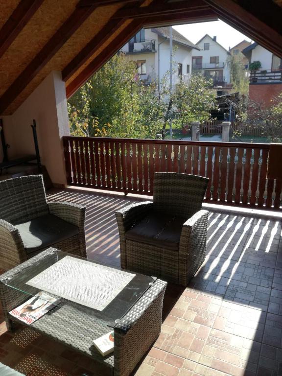 Posezení v ubytování Apartman Vukan