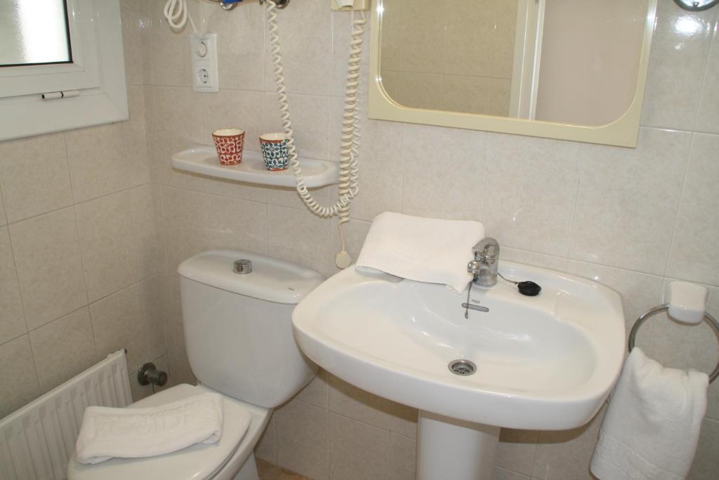 Koupelna v ubytování Apartaments Margarita Sabina Pinell
