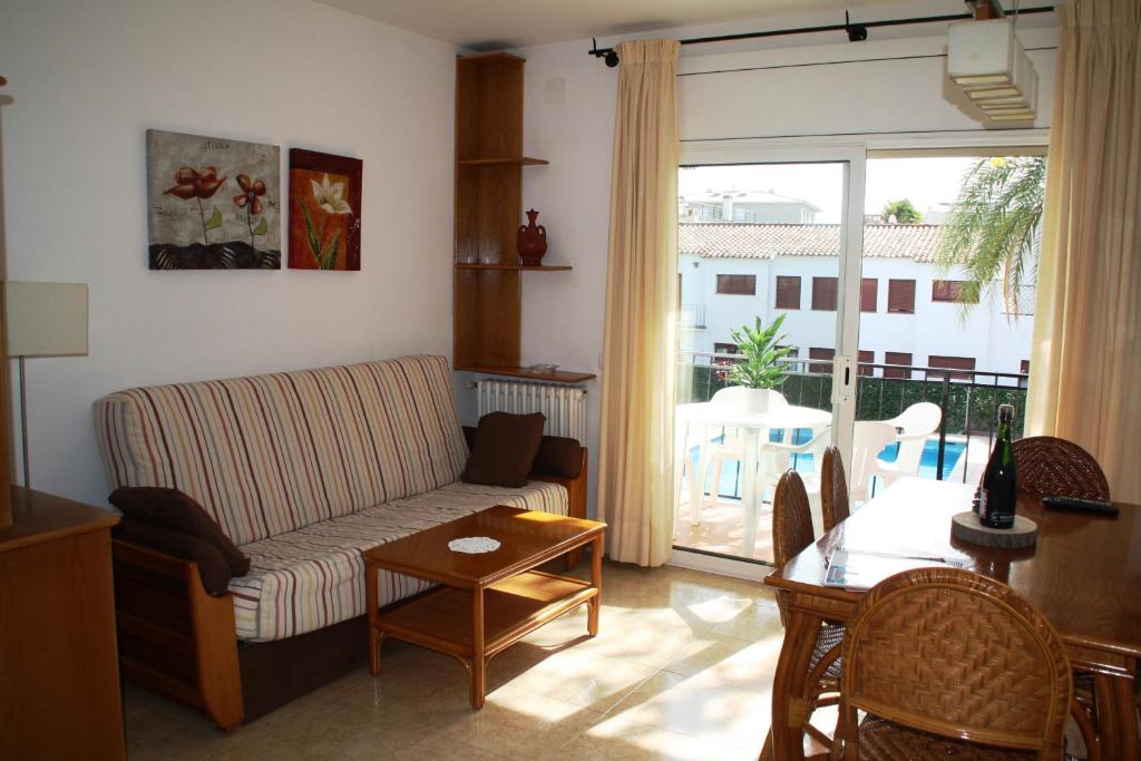 Posezení v ubytování Apartaments Margarita Sabina Pinell