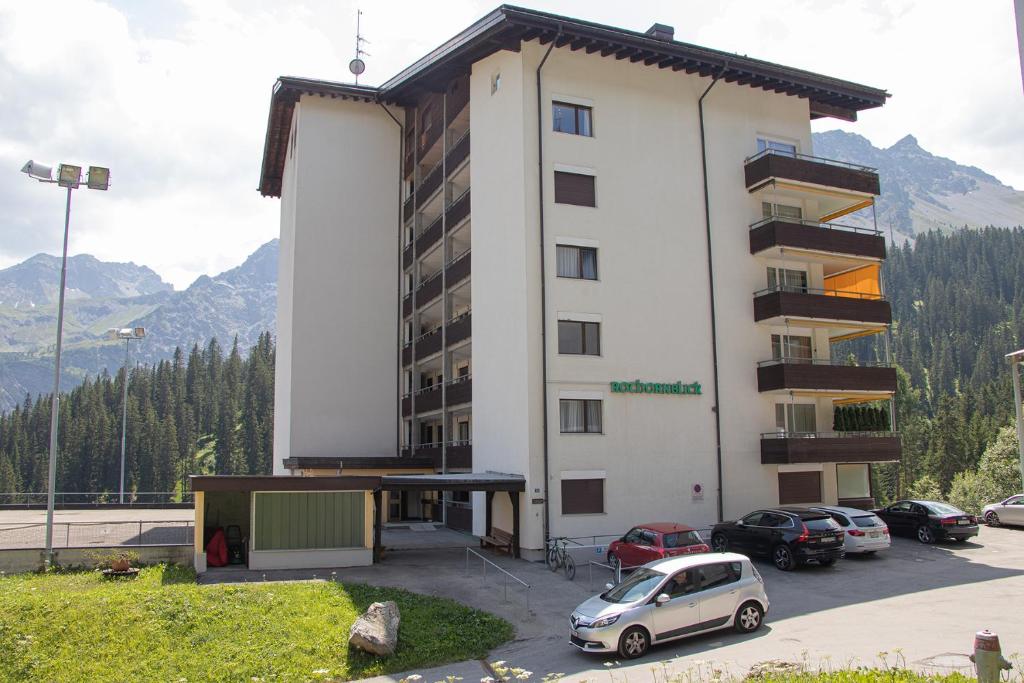 Nespecifikovaný výhled na hory nebo výhled na hory při pohledu z apartmánu