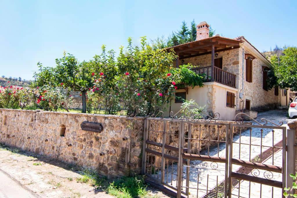 Traditional Stone Home with view