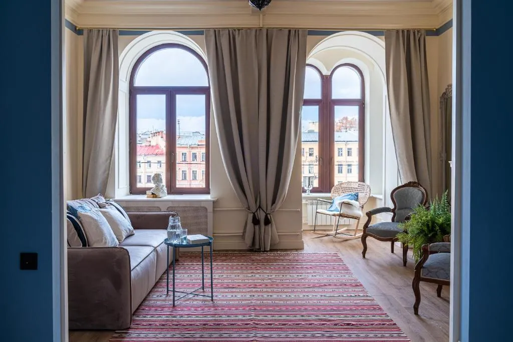 D apartments на Набережной реки Фонтанки, Kudrovo, Russia