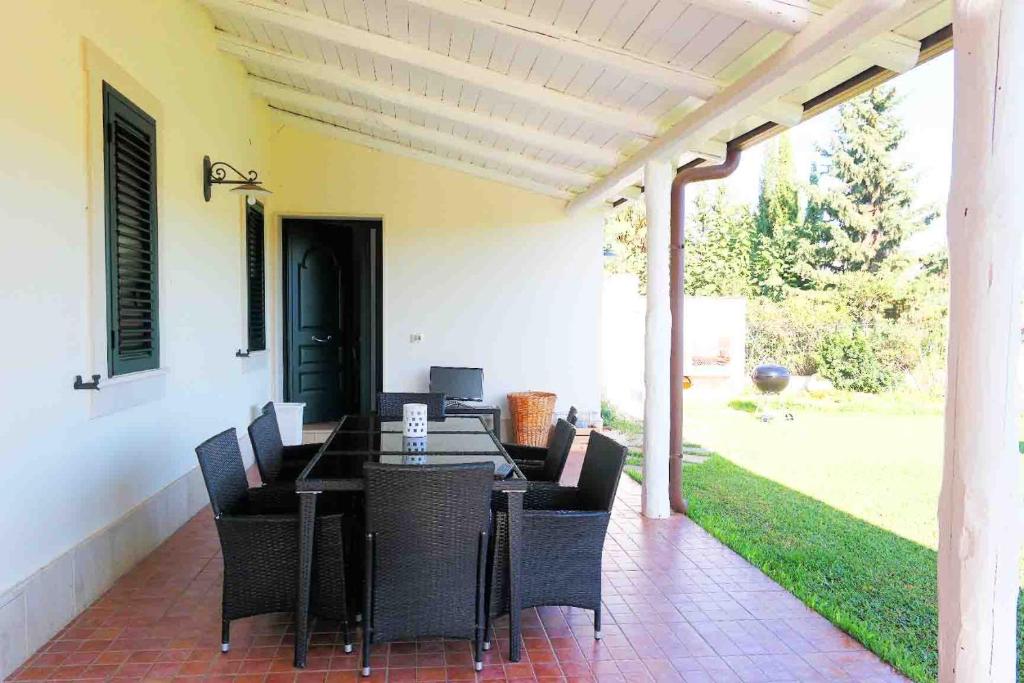A seating area at Summer house