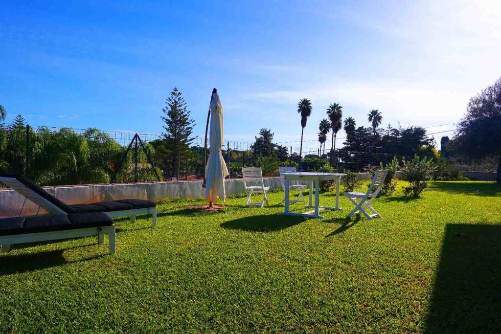 A garden outside Summer house
