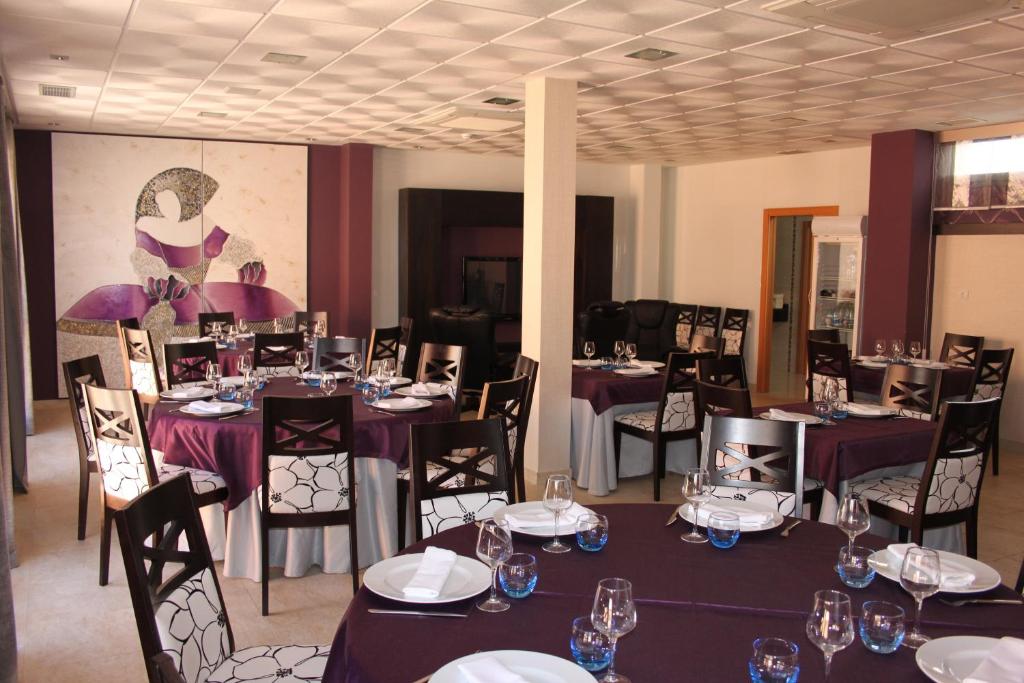 Restaurace v ubytování Hotel Rural Casa Ramiro