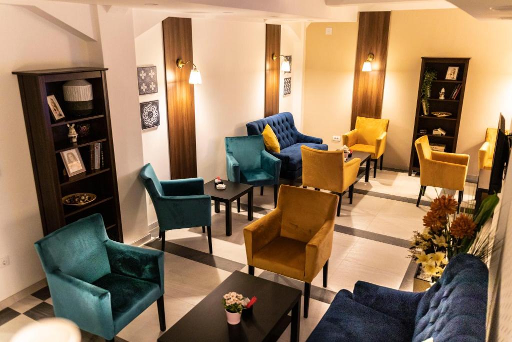 Posezení v ubytování Luxury Rooms Skadarlija