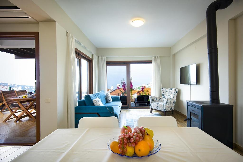 Bodrum sea view villa with access to private beach