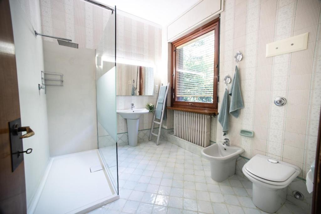 Koupelna v ubytování B&B Parco Antico