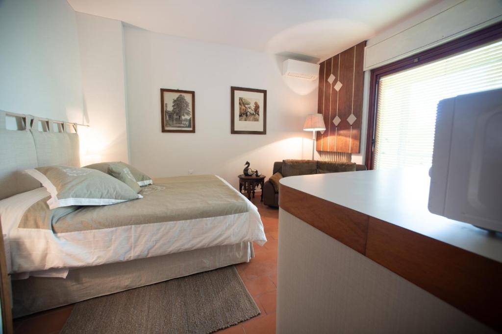 Postel nebo postele na pokoji v ubytování B&B Parco Antico