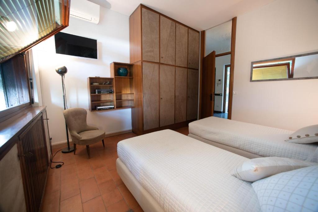Postel nebo postele na pokoji v ubytování B&B Parco Antico