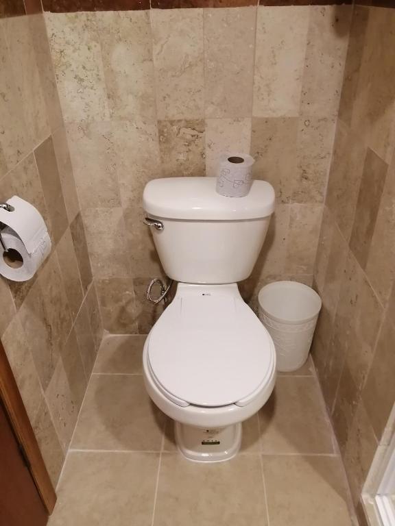 Koupelna v ubytování Misol-Ha Hotel Mérida
