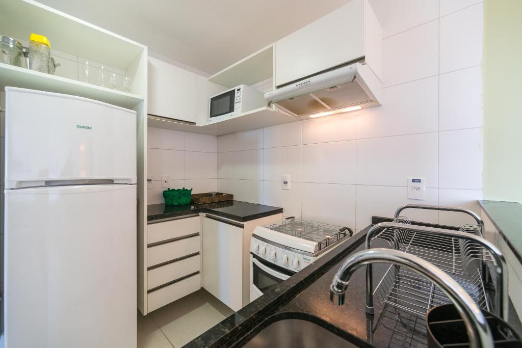  NOB2104 Excelente Flat em Boa Viagem com 2 quartos