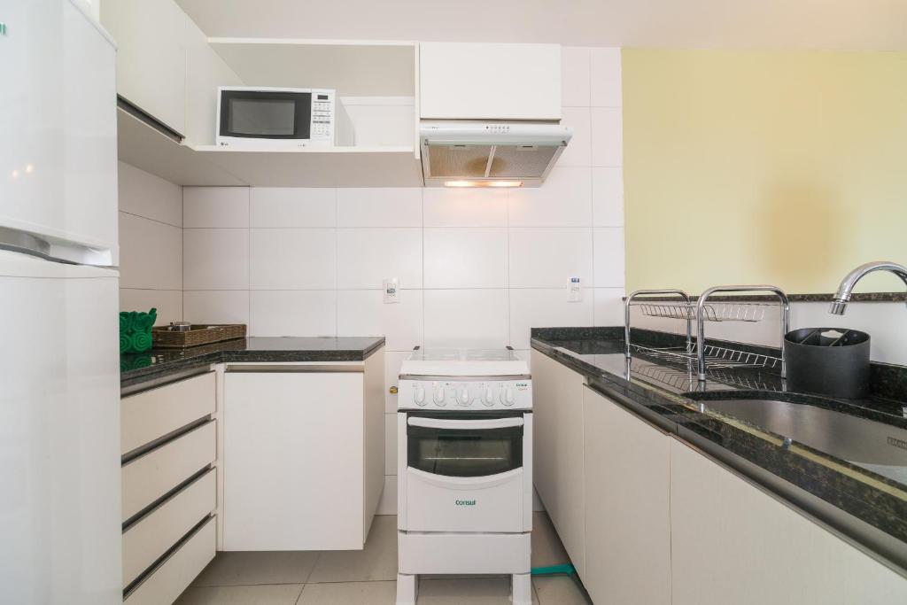  NOB2104 Excelente Flat em Boa Viagem com 2 quartos