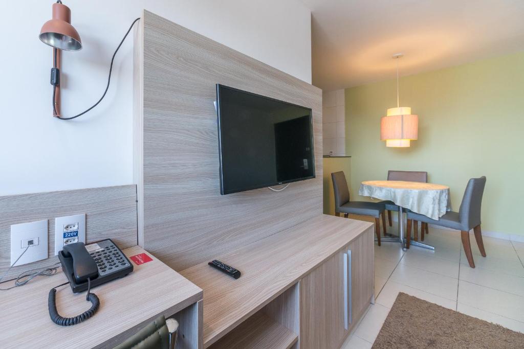  NOB2104 Excelente Flat em Boa Viagem com 2 quartos