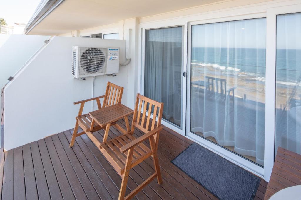 Balcone o terrazza di Ocean Front Motel