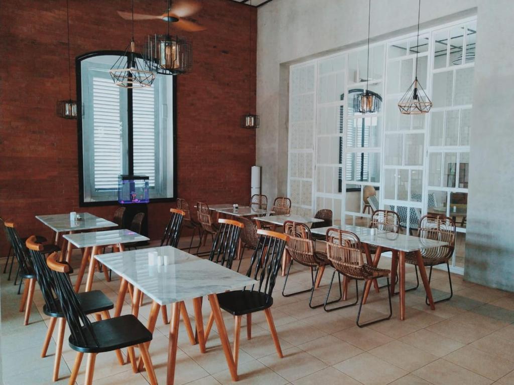 Posezení v ubytování Mexolie Hotel