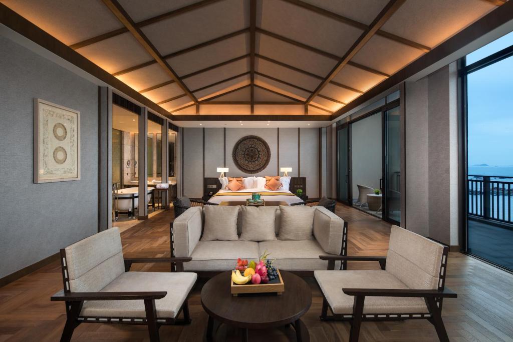 Posezení v ubytování Angsana Zhuhai Phoenix Bay