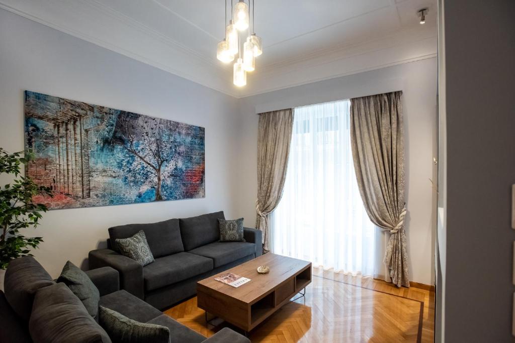 Część wypoczynkowa w obiekcie Blue Ark Lavish Sauna Suite