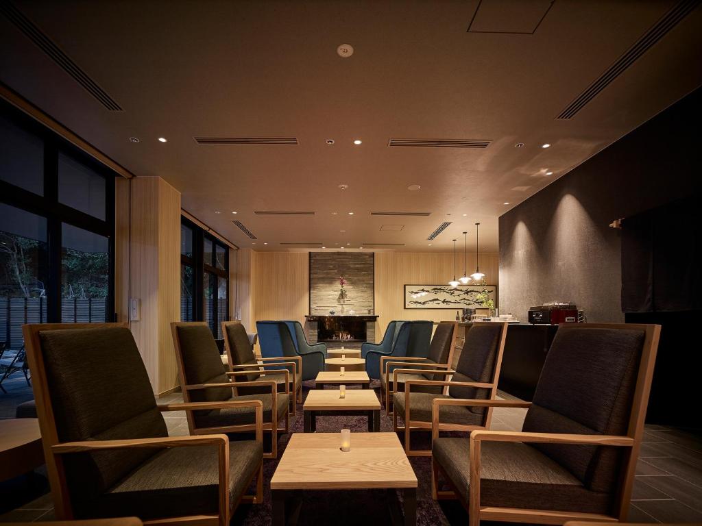 Posezení v ubytování Kumano-bettei Nakanoshima