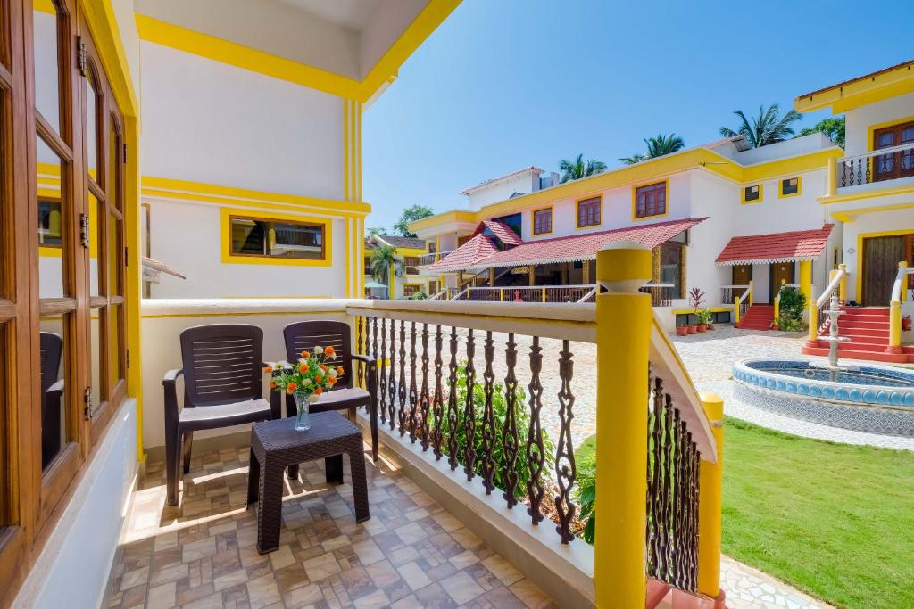 Bazén v ubytování Spazio Leisure Resort, Goa nebo v jeho okolí