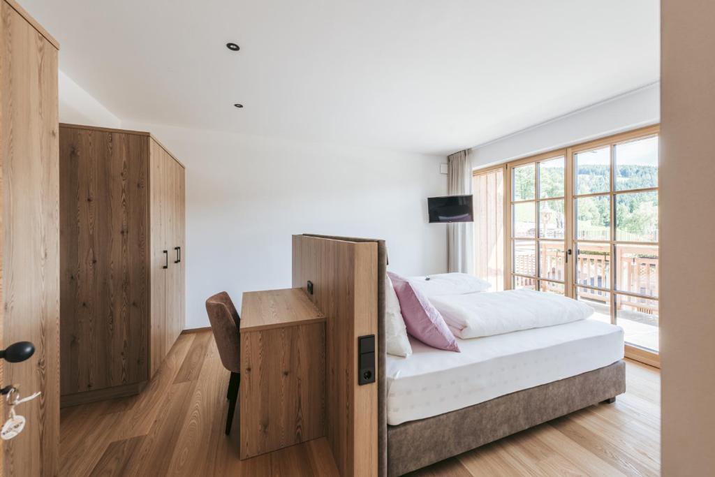 A bed or beds in a room at Lochbauer