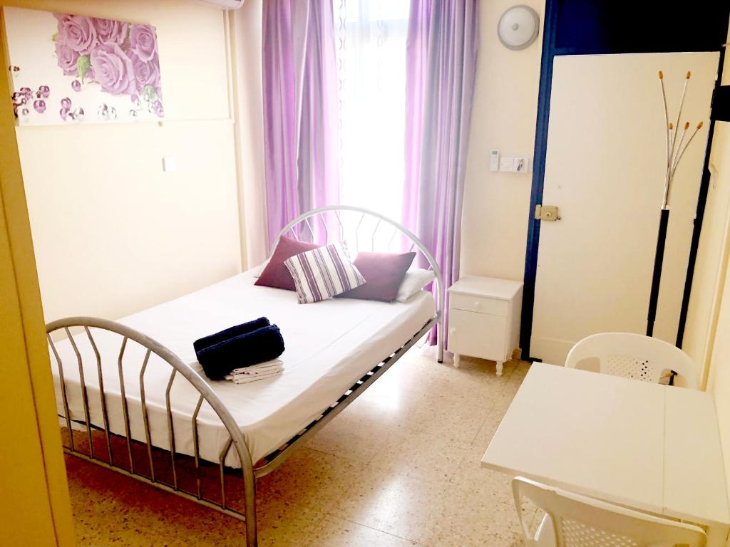 Posteľ alebo postele v izbe v ubytovaní 601 Agia Napa Center