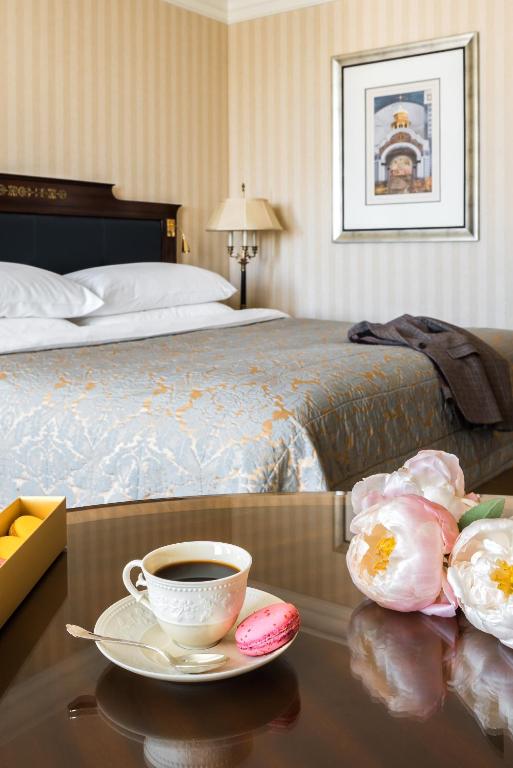 Postel nebo postele na pokoji v ubytování InterContinental - Kyiv by IHG