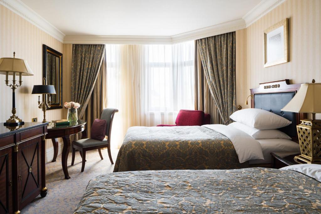 Postel nebo postele na pokoji v ubytování InterContinental - Kyiv by IHG