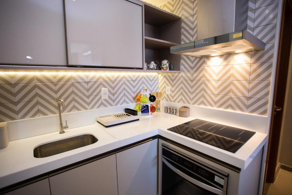  OKA BEACH FLAT ACONCHEGANTE EM PORTO DE GALINHAS