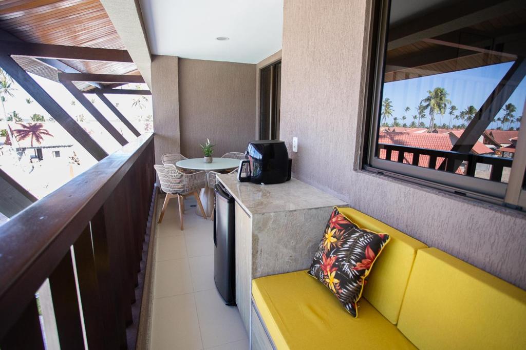  OKA BEACH FLAT ACONCHEGANTE EM PORTO DE GALINHAS