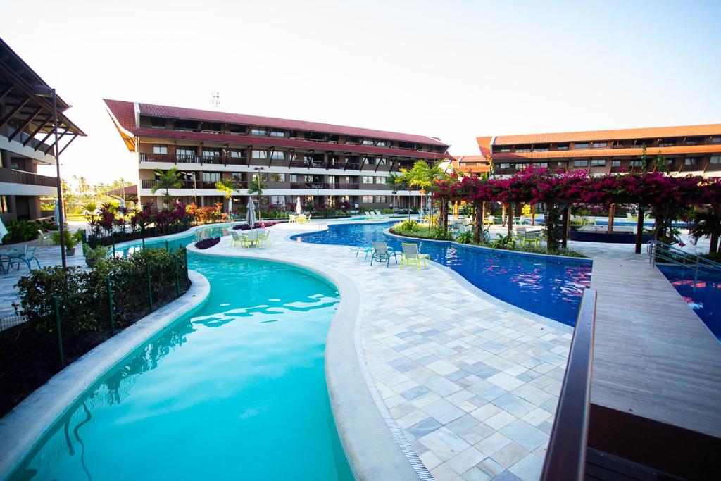  OKA BEACH FLAT ACONCHEGANTE EM PORTO DE GALINHAS
