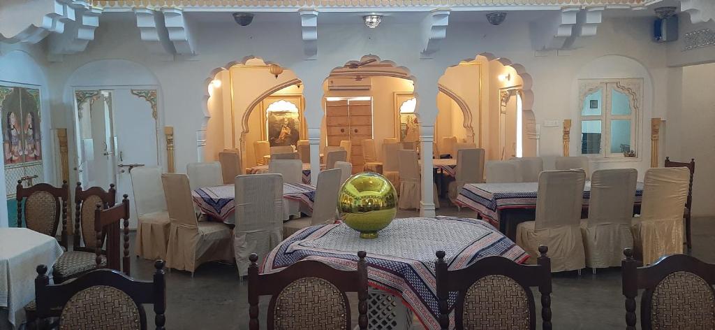 Restaurace v ubytování Saba Haveli