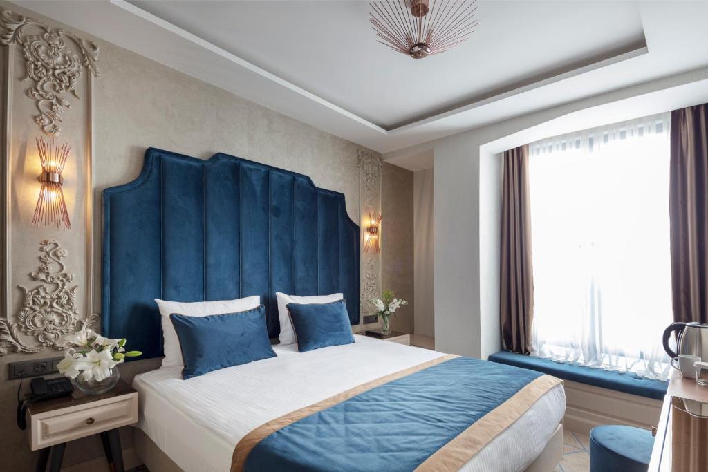 Postel nebo postele na pokoji v ubytování Danis Hotel & Spa Istanbul - Old City
