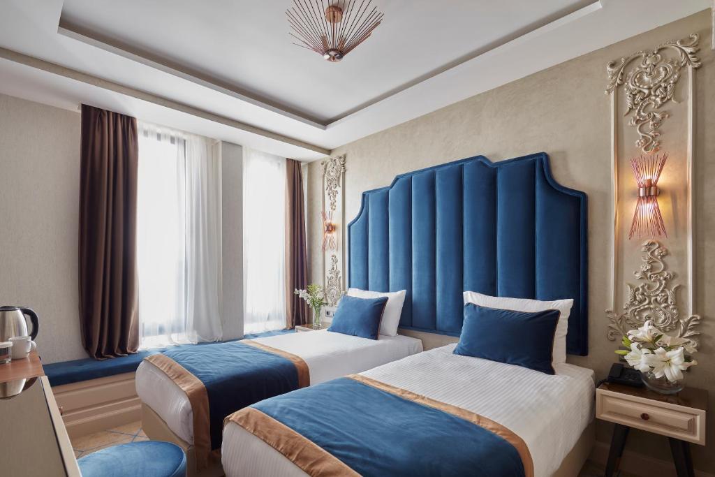 Postel nebo postele na pokoji v ubytování Danis Hotel & Spa Istanbul - Old City