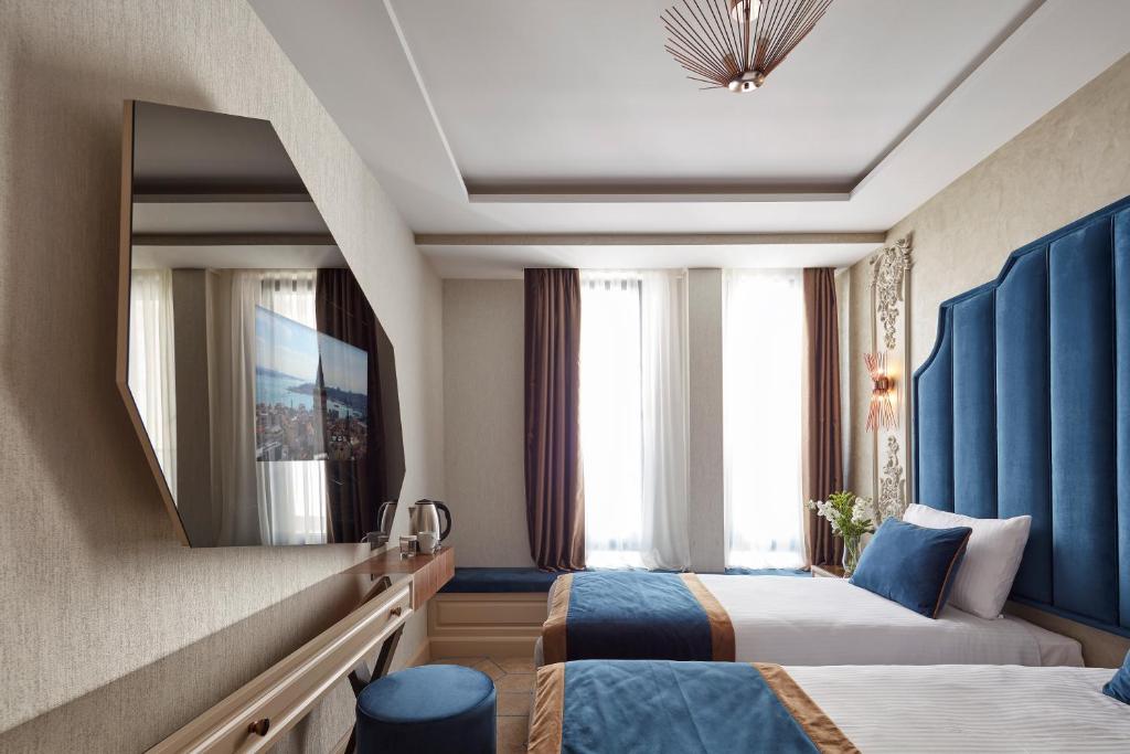 Postel nebo postele na pokoji v ubytování Danis Hotel & Spa Istanbul - Old City