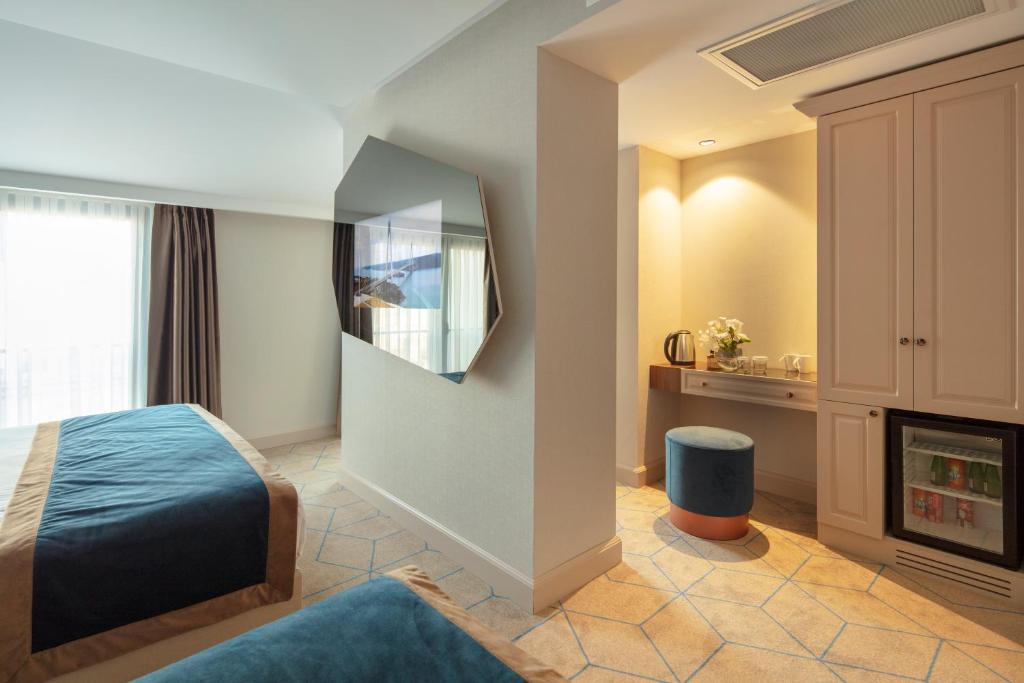 Postel nebo postele na pokoji v ubytování Danis Hotel & Spa Istanbul - Old City