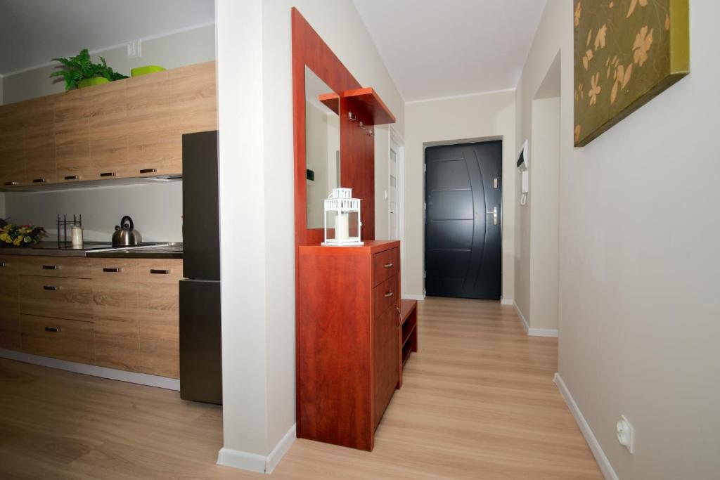 Kuchyňa alebo kuchynka v ubytovaní Apartament Kościuszko
