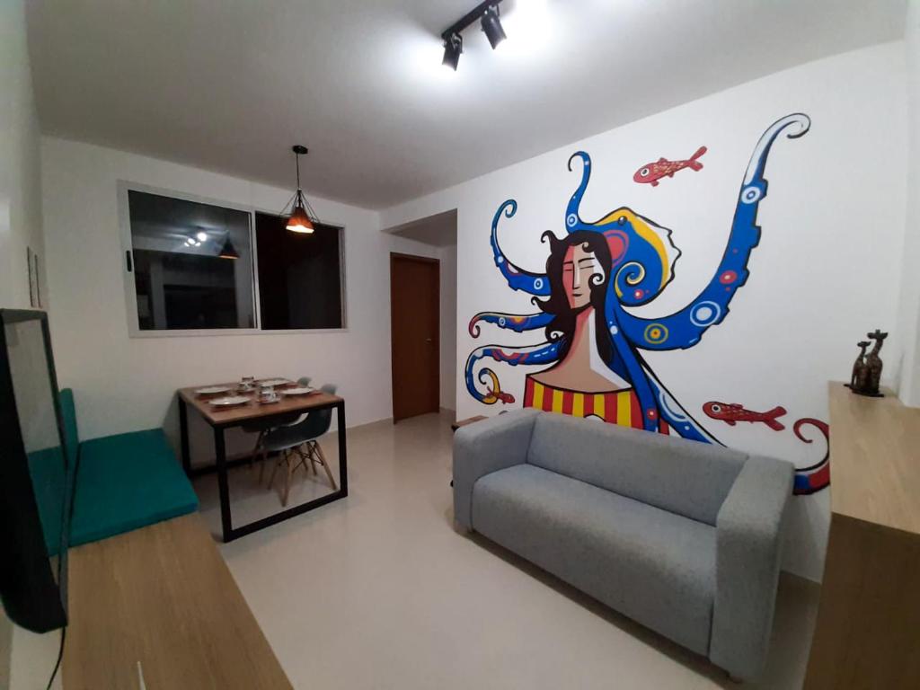  Apartamento completo na praia de Ponta de Campina - Polvo Poético