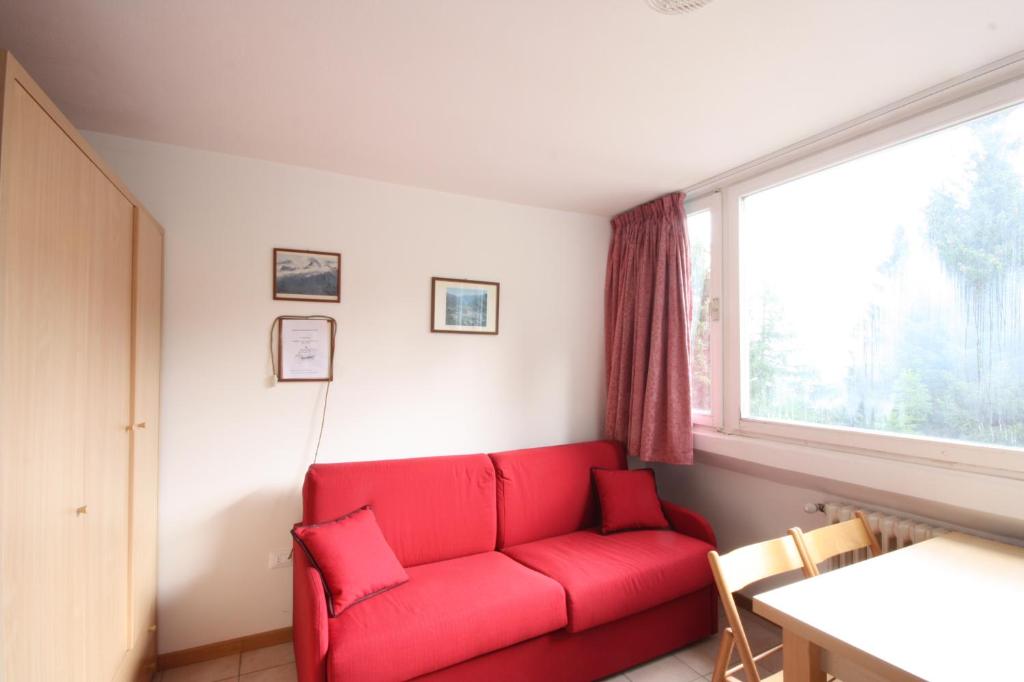 Posezení v ubytování Residence Copai