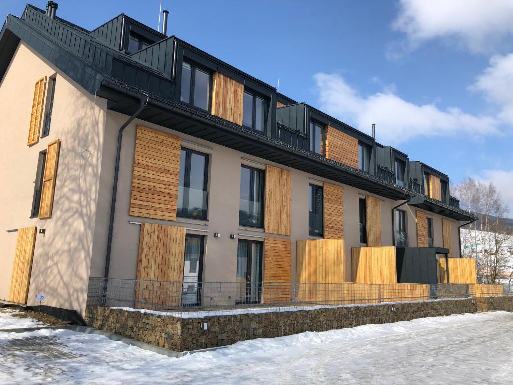 Budova, kde se apartmán nachází
