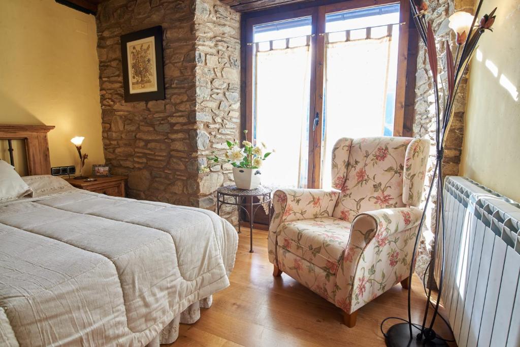 Postel nebo postele na pokoji v ubytování Apartamentos Solsalient