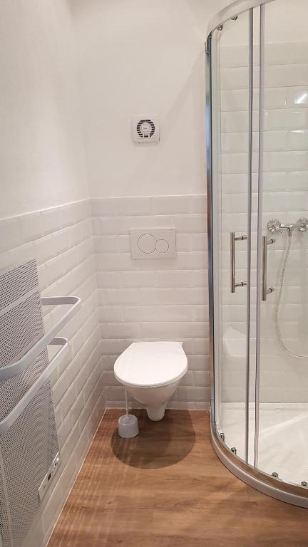 Koupelna v ubytování Ubytování v soukromí - Apartmán MERAN