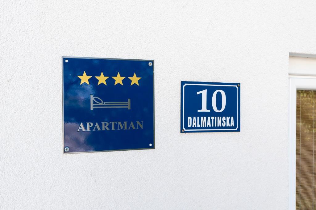 Certifikát, hodnocení, plakát nebo jiný dokument vystavený v ubytování Apartment Nino