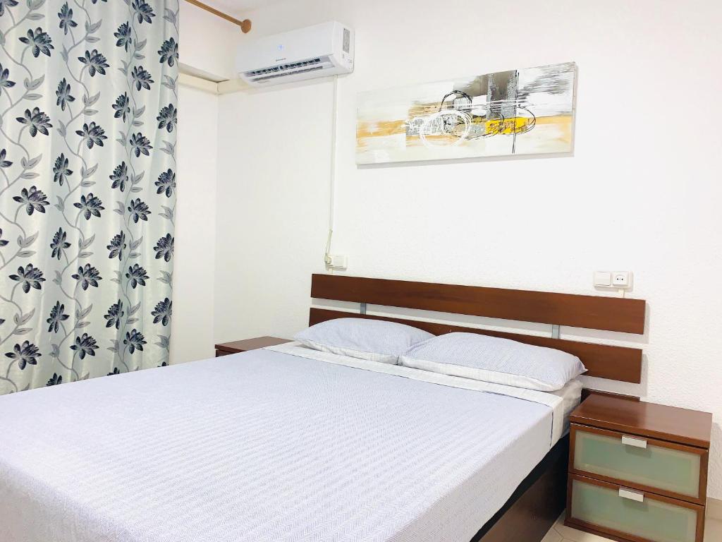 Cama o camas de una habitación en Casa Anton de Novelda